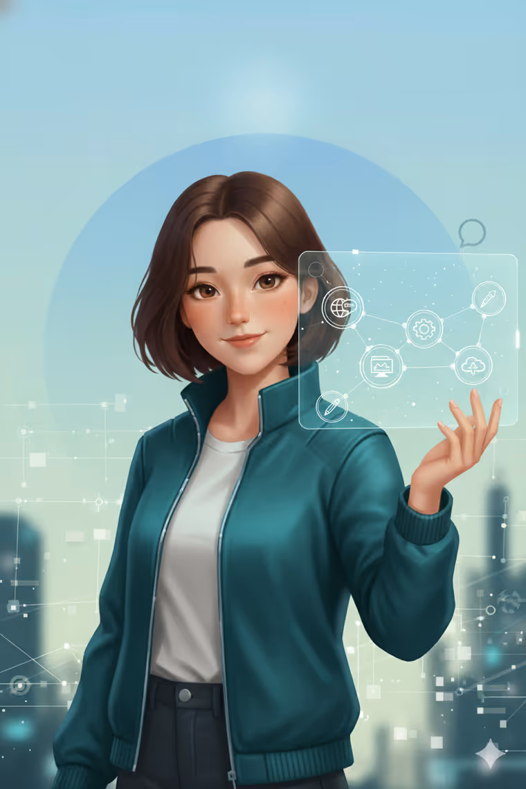 Luna assistant concept for web products
